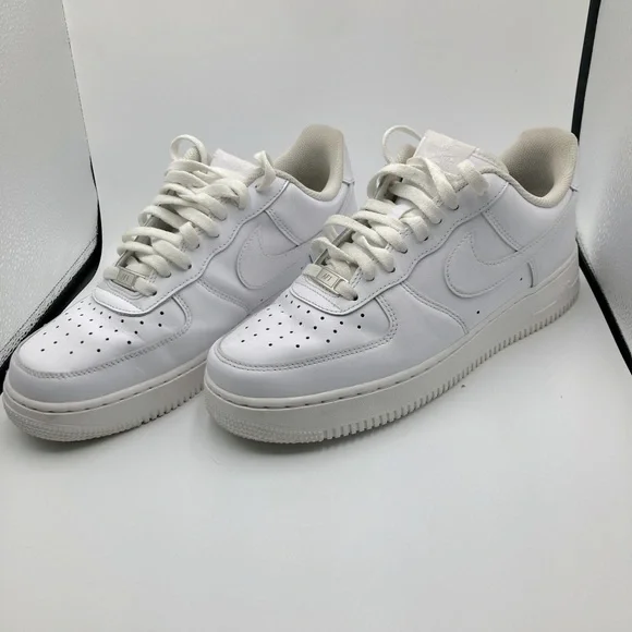Nike | Shoes | White Nike Air Force Sneaker Shoes Size 1 12  display picture 1